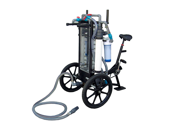 PedalPure™ water filtration system