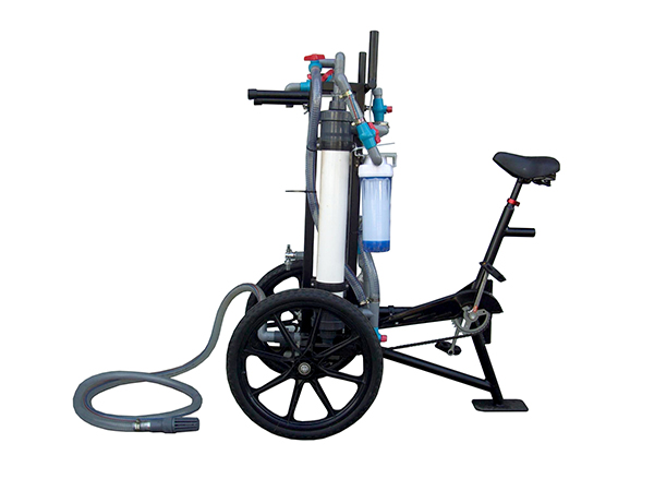 PedalPure™ water filtration system