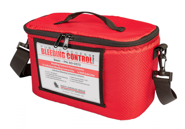 Public Access Bleeding Control 5-Pack - Vacuum Sealed