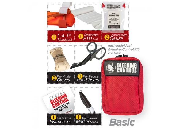 Public Access Bleeding Control 8-Pack - Nylon