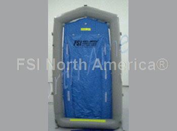 Pneumatic Hazmat Decon Shower