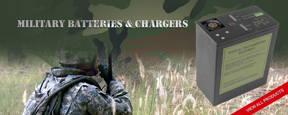 Military Batteries & Chargers - UPSB